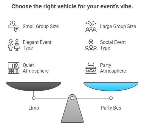 Party Bus vs Limo: Which Is Best for Your Event?