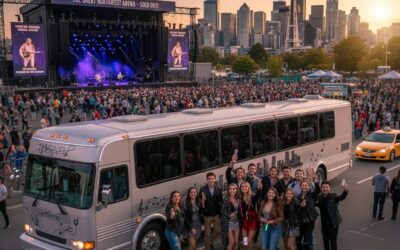 Ride to Seattle Concerts in a Luxury Party Bus